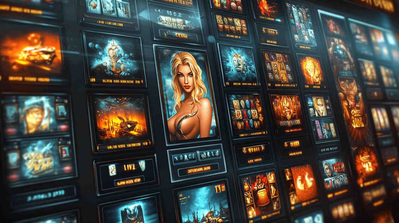Giao diện game slot trực tuyến vs 99 trên điện thoại và máy tính